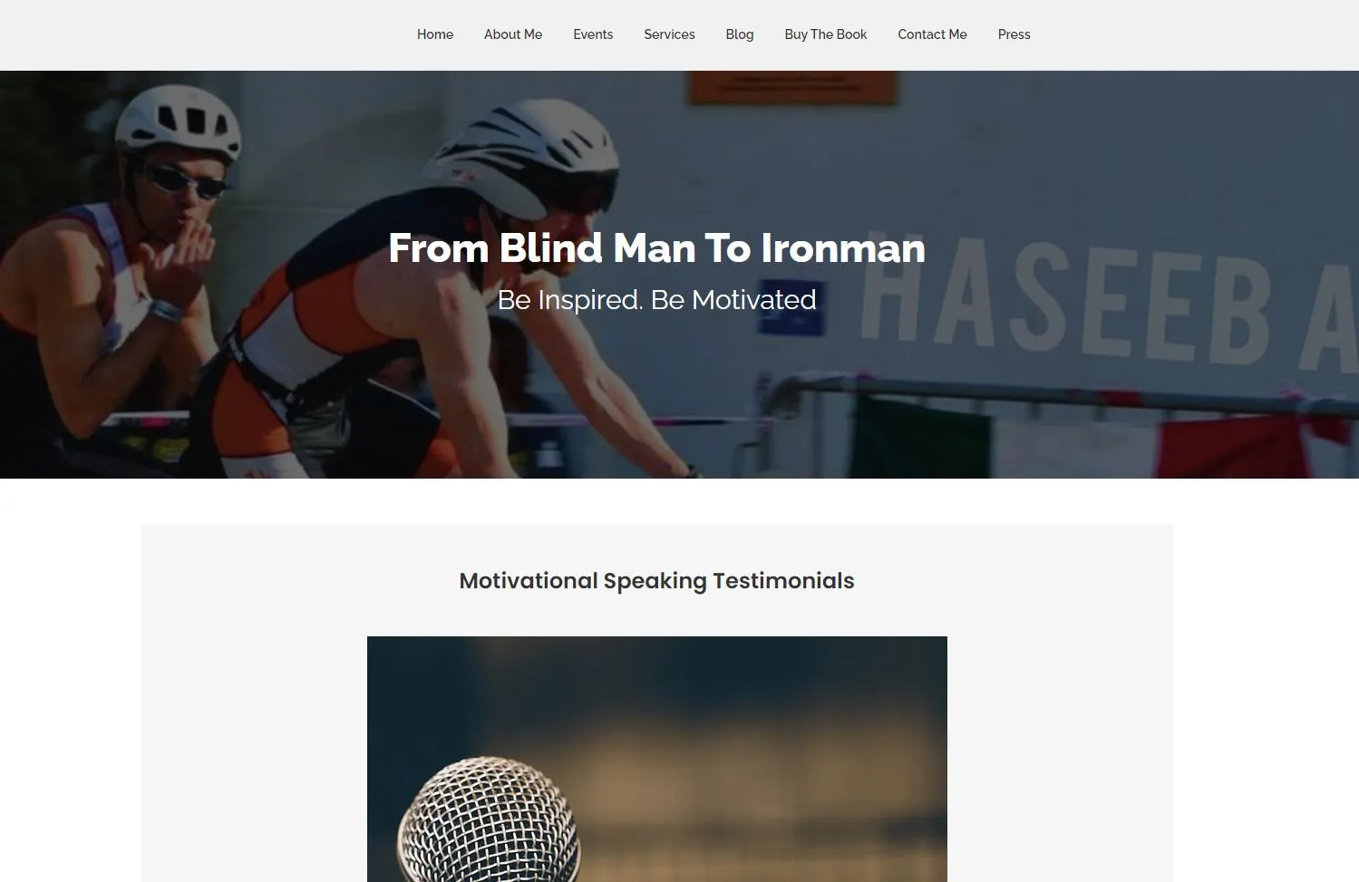 Haseeb Blind Ironman